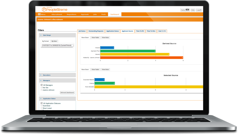 screenshot of Ascender Payroll and HCM